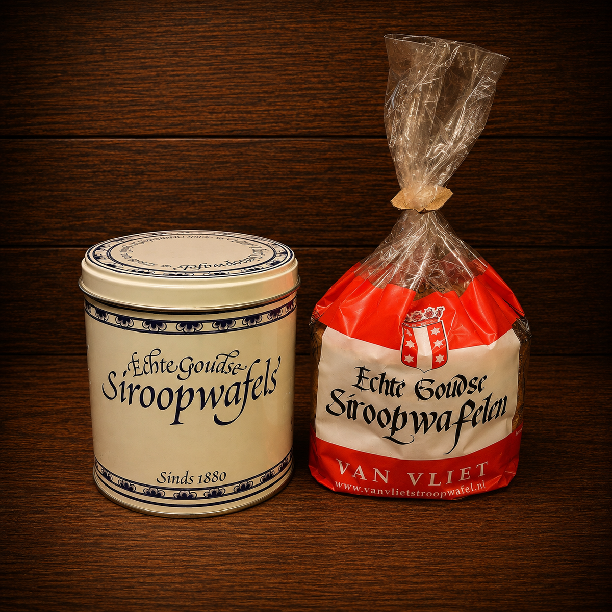 Siroopwafel Blikken